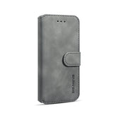 iPhone SE 2022 / SE 2020 / 8 / 7 Case Made With PU Leather + TPU - Grey