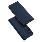 Xiaomi Mi Note 10 / 10 Pro Case Made With PU Leather and TPU - Blue