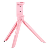 Tripod Mount with Phone Clamp for Smartphones - Pink