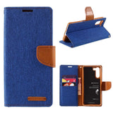 MERCURY GOOSPERY Canvas PU Leather Samsung S21 Plus Case