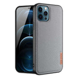 iPhone 12 Pro/iPhone 12 Case Made With PU Leather + TPU - Crystal Blue