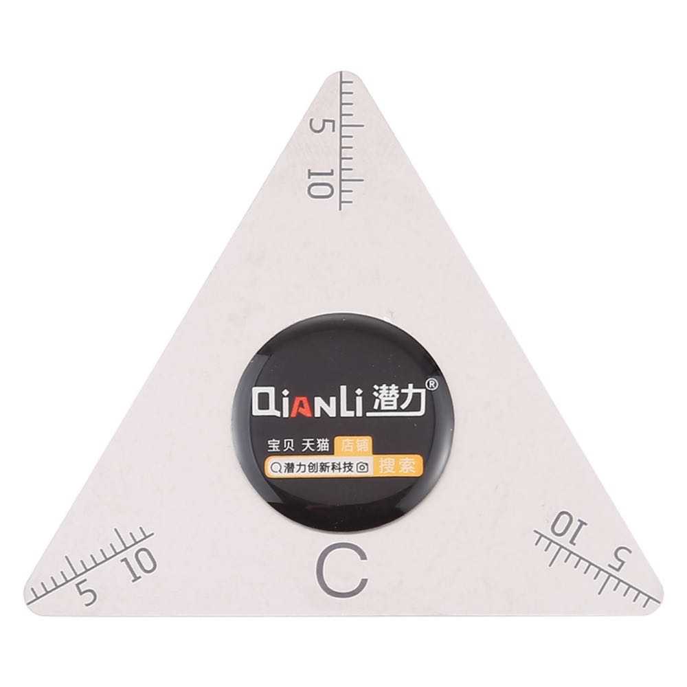 Triangle Shape Pry Opening Tool With Scales
