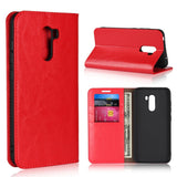 Genuine Leather Xiaomi Pocophone F1 Case - Red