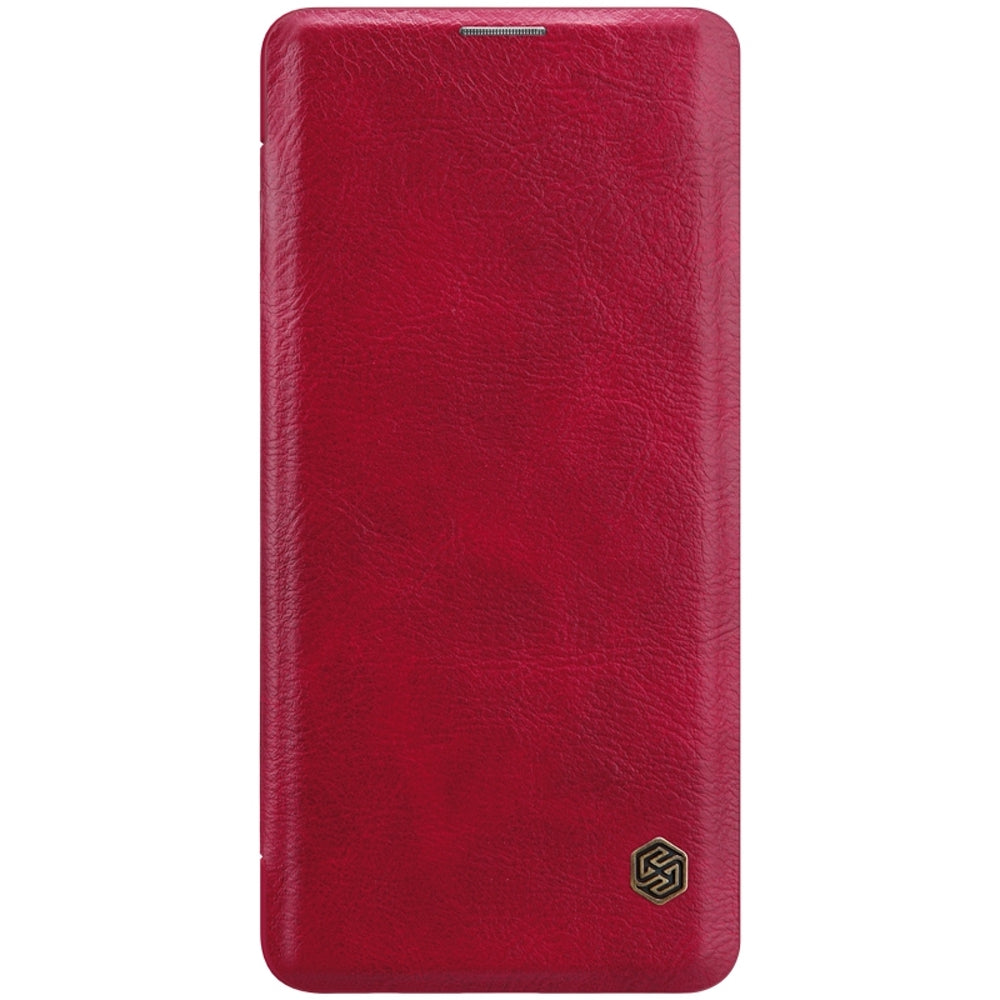 NILLKIN QIN Series Samsung S10 Secure Wallet Case - Red