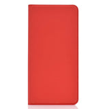 Ultra-thin PU Leather Samsung Note 10 Secure Wallet - Red
