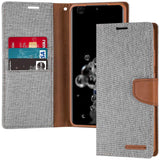 Mercury Canvas Diary PU Leather Case for Samsung S20 Ultra