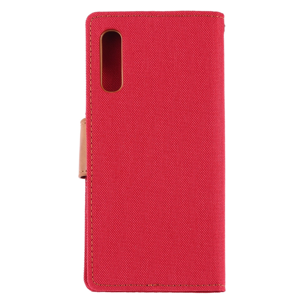 Samsung Galaxy A70 Made With PU Leather and TPU - Red
