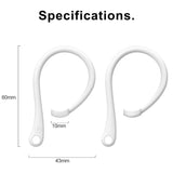 Ear Hooks for AirPods Pro / 2 / 1 Anti-lost Silicone - White