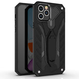 iPhone 12 Pro / iPhone 12 Case With Small Tail Holder - Black