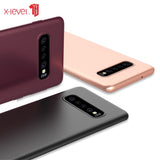 X-LEVEL Ultra-thin Samsung S10 Plus Case - Red