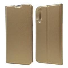 Samsung Galaxy A70 Case Made With PU leather - Gold
