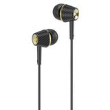 HOCO M70 Wired earphones With microphone - Black