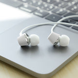 HOCO M70 Wired earphones With microphone - White