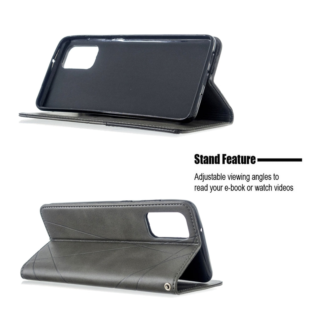 Samsung Galaxy S20 Ultra Case Made With PU Leather + TPU - Grey
