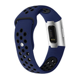 Two-color Silicone Wrist Strap for Fitbit Charge 3