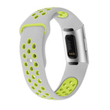 Two-color Silicone Wrist Strap for Fitbit Charge 3