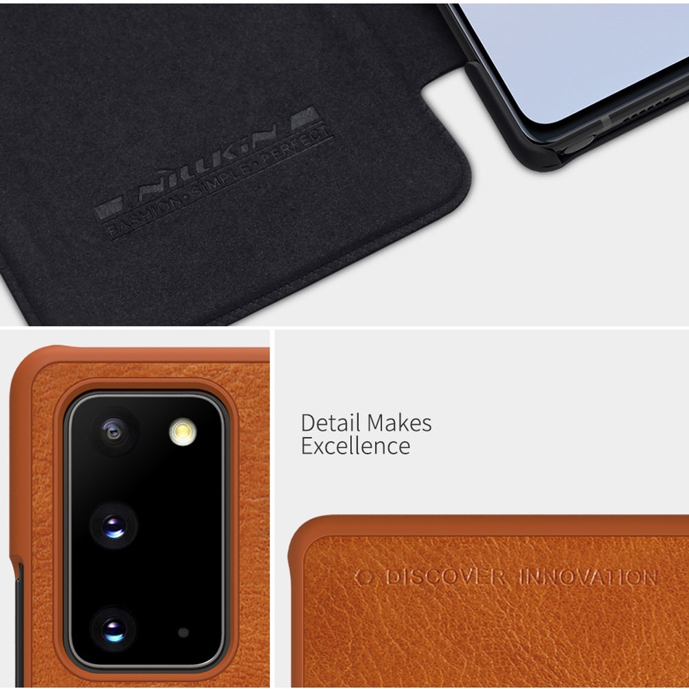 NILLKIN QIN Series Crazy Horse Texture Samsung Note 20 Case