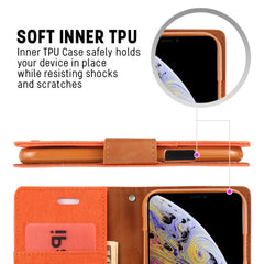 iPhone 12 Pro / iPhone 12 Case Made With PU Leather and TPU - Grey