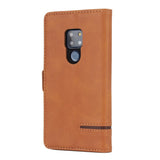 PU Leather Huawei Mate 20 Case - Brown