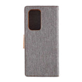 MERCURY GOOSPERY Canvas PU Leather Samsung S21 Ultra Case