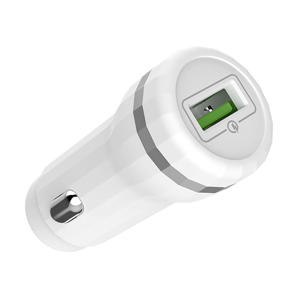 Car Charger Hoco 18W - White