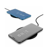 Electroplating Flip Case for Samsung Note 10 - Silver