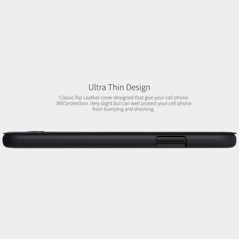 iPhone 11 Pro Case NILLKIN QIN Series PU Leather - Red