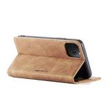 iPhone 11 Pro Case CaseMe 013 Shockproof Wallet - Brown