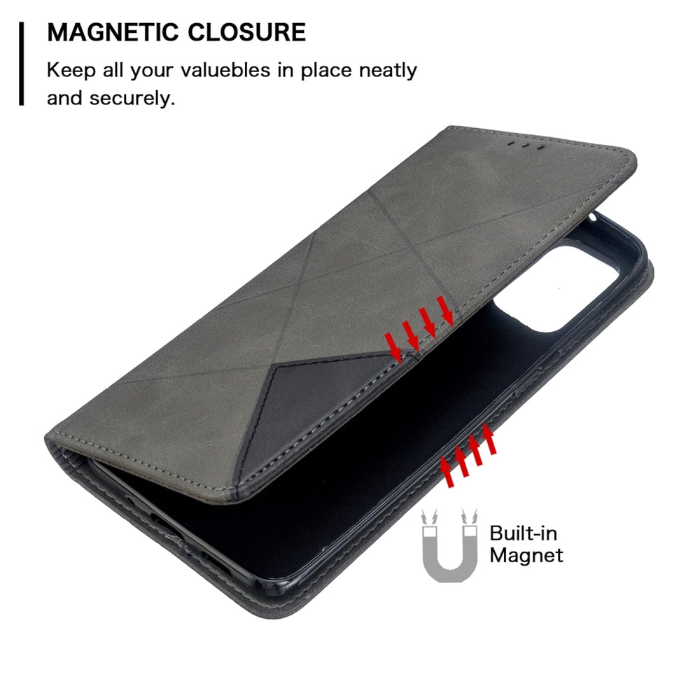 Rhombus Texture Flip Case for Samsung S20 Ultra