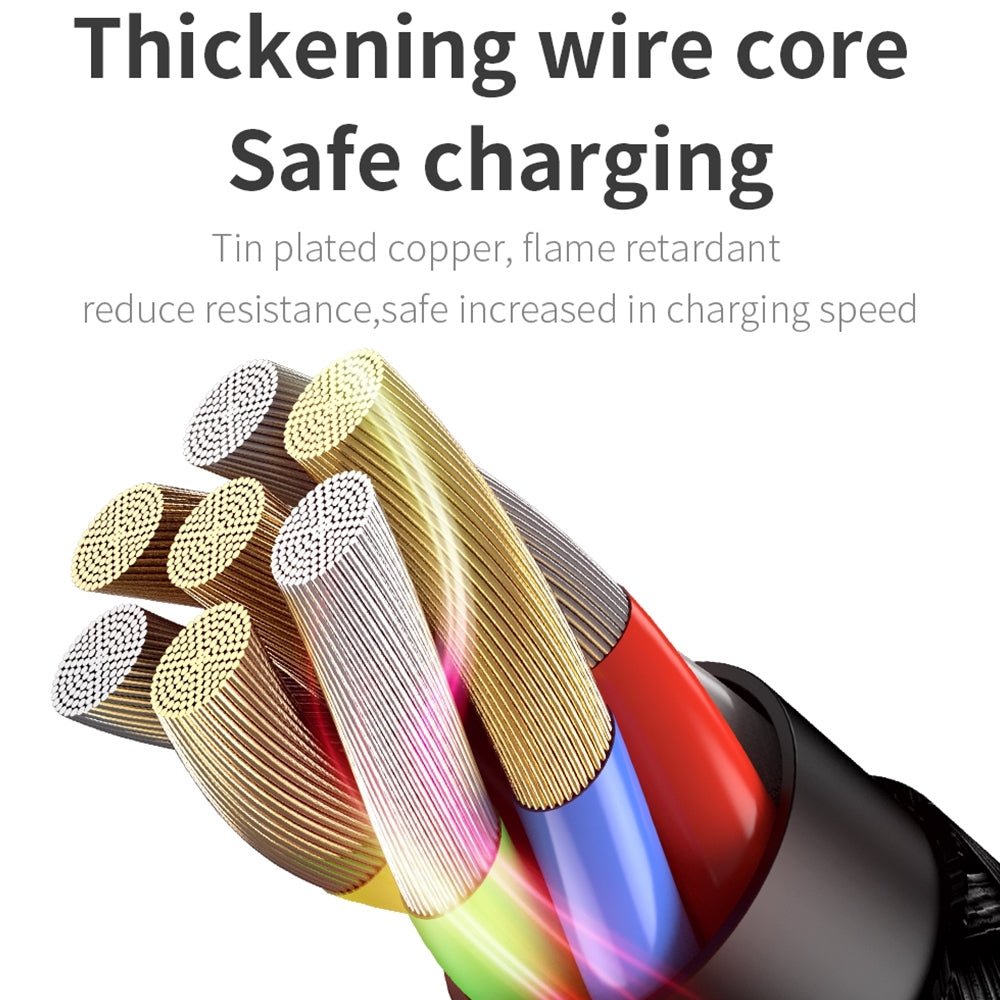 JOYROOM 5A Quick Charge Strong Micro USB Cable 1M Long Black