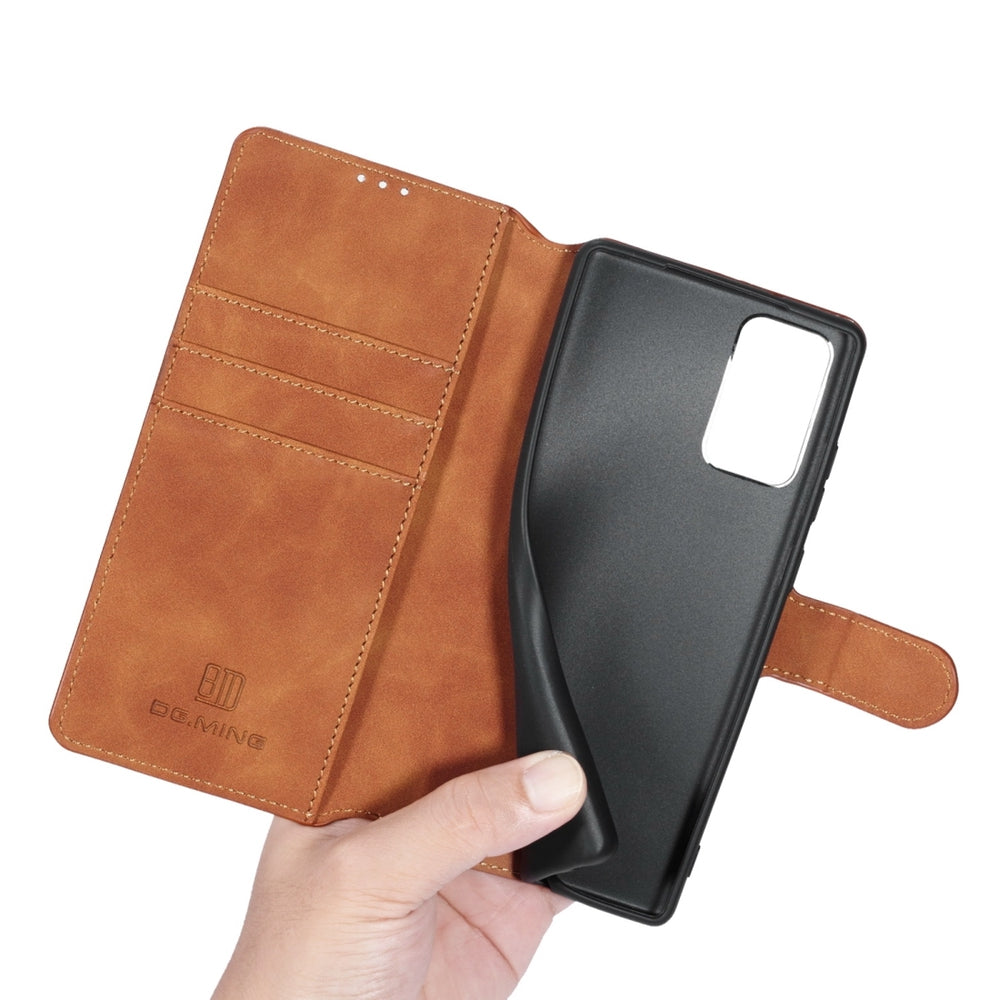 Samsung Galaxy Note 20 Case DG.MING With PU Leather - Brown