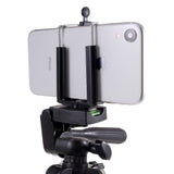 Tripod Holder Aluminum with Phone Clamp - Silver