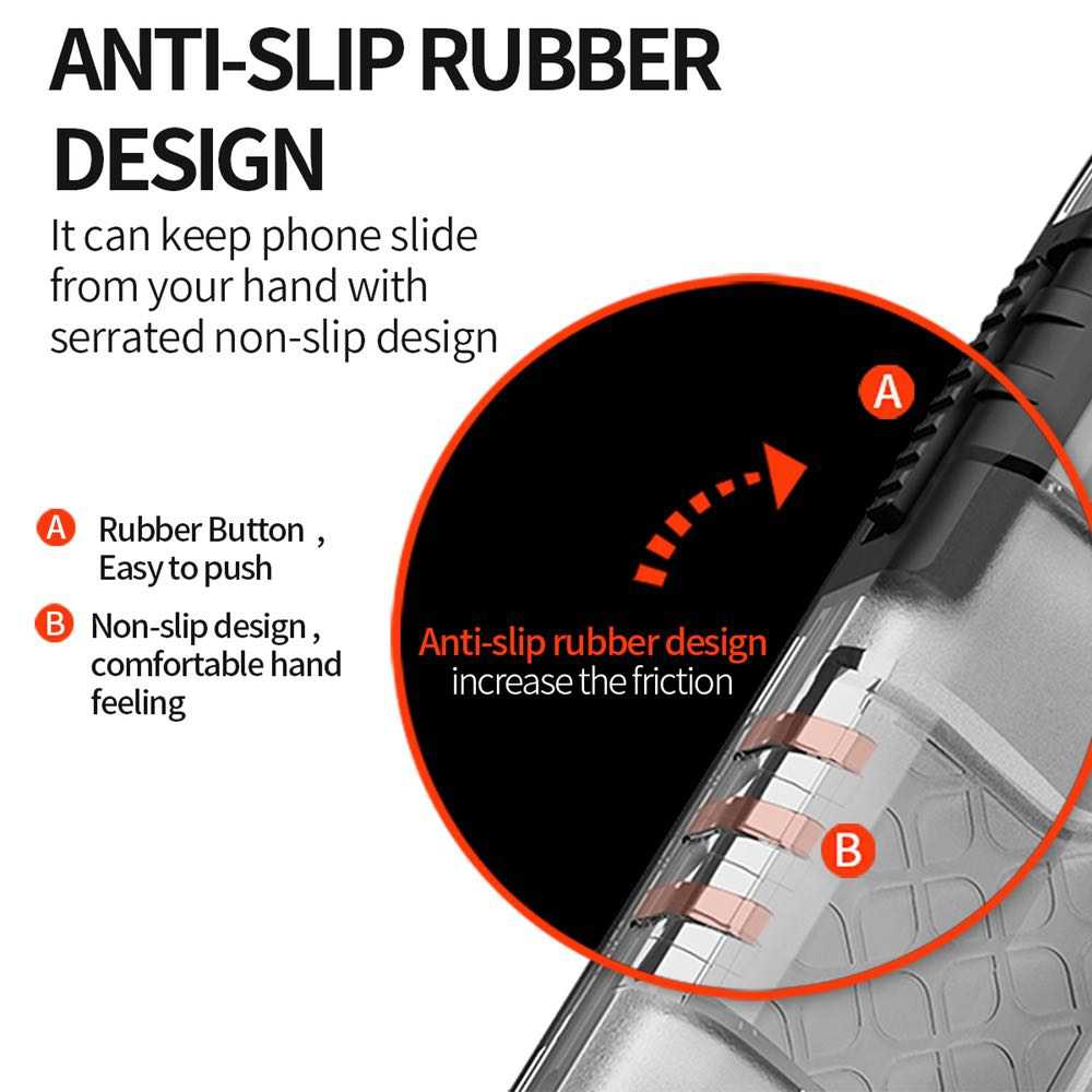 iPhone 12 Pro / iPhone 12 Case WLONS Made With PC + TPU - Black