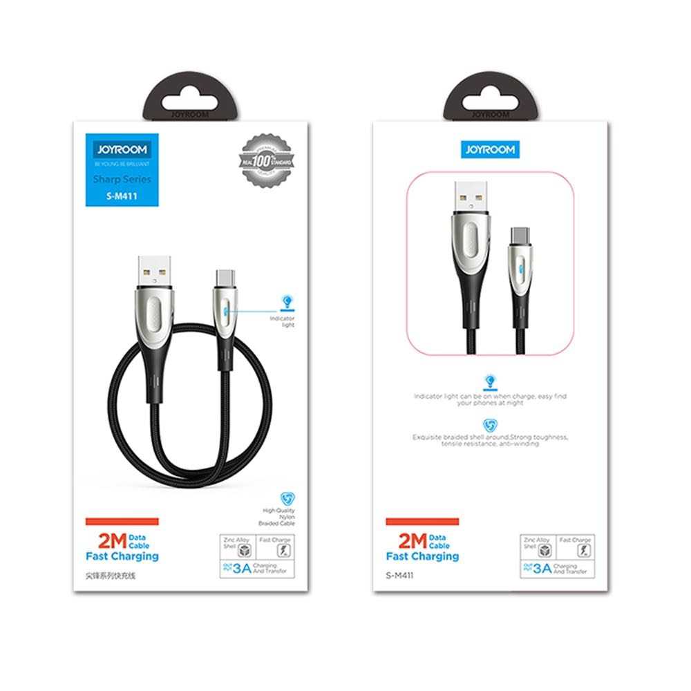 USB C Cable Fast charging JOYROOM 2M Black