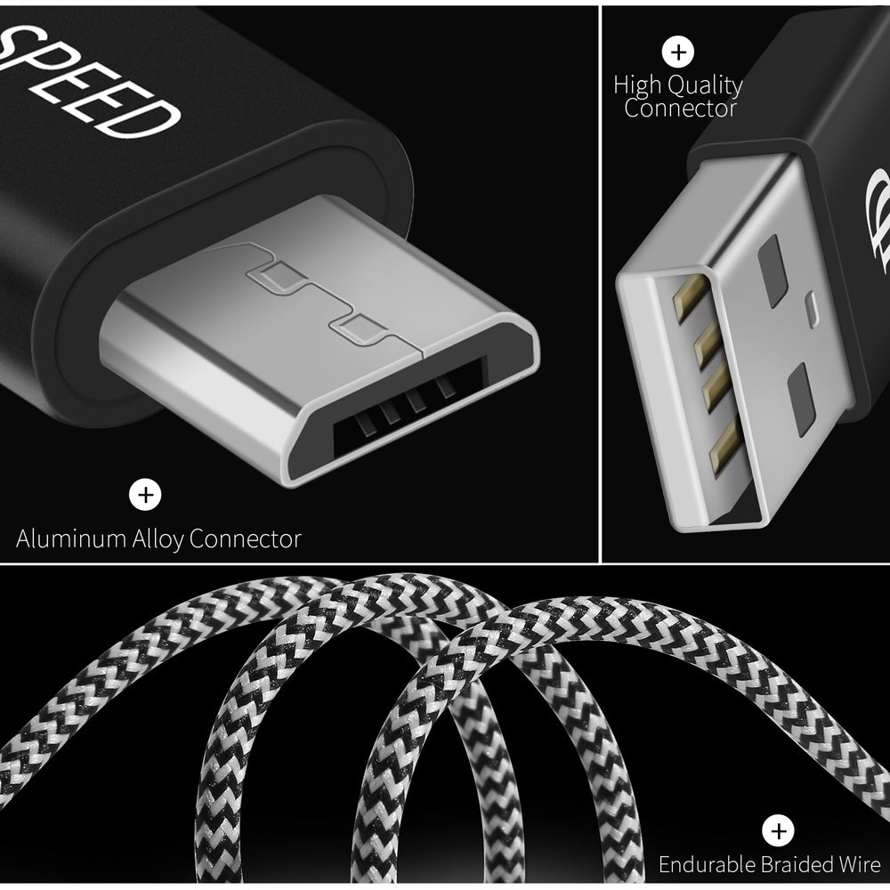 DUX DUCIS Braided Nylon Micro USB Cable - 1M