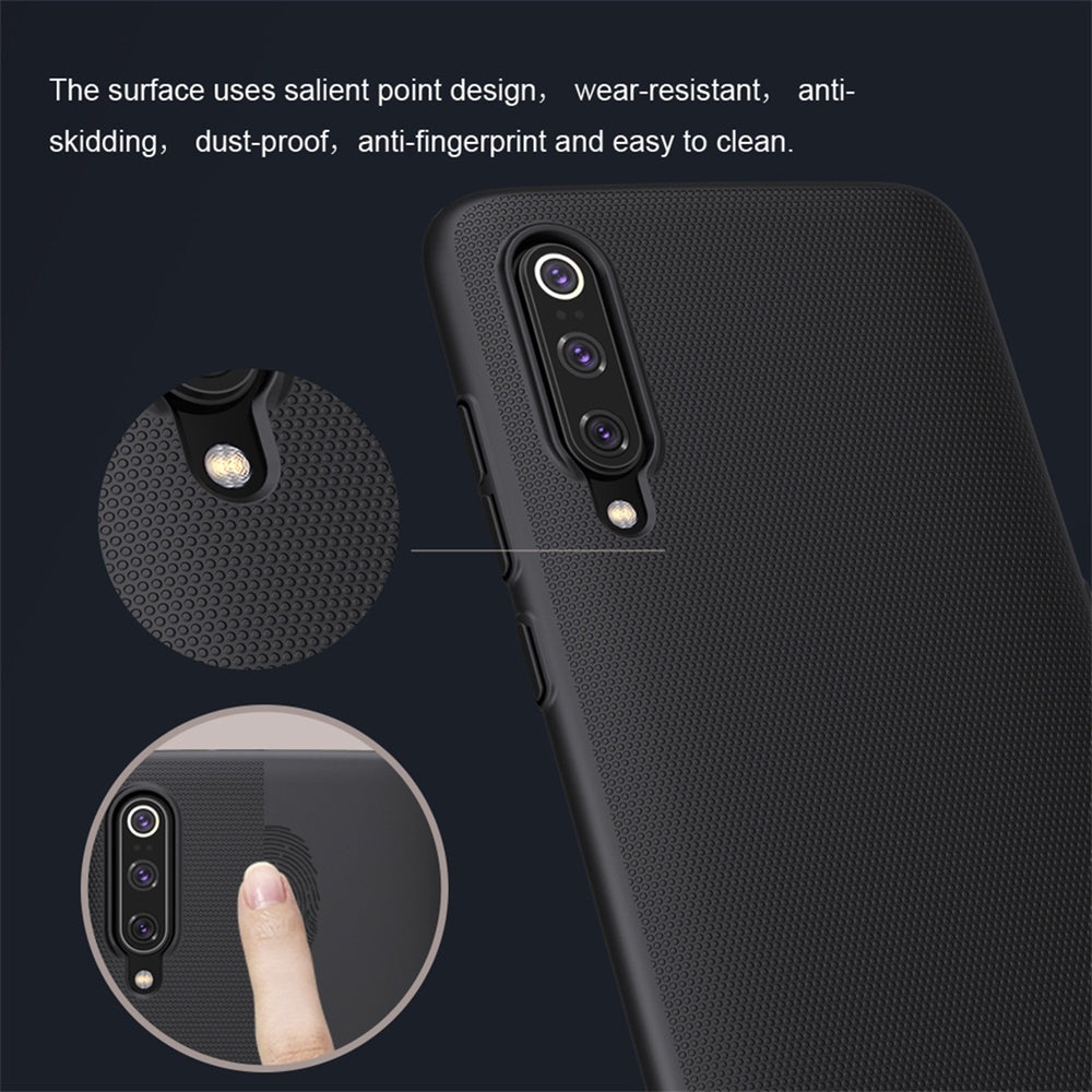 NILLKIN Concave-convex Texture Xiaomi Mi 9 Case - Red
