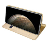DUX DUCIS Skin Pro iPhone 11 Pro Secure Wallet Case - Gold