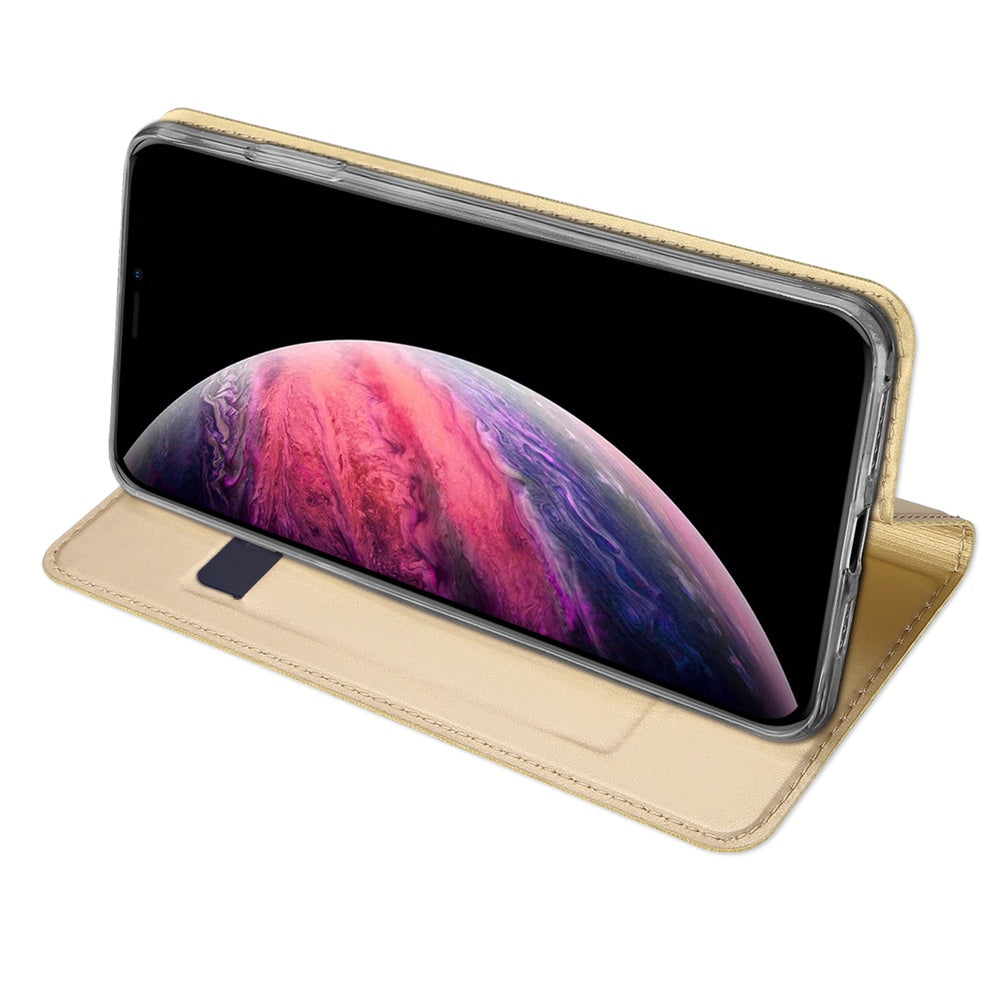 iPhone 11 Pro Max Case Made With PU Leather and TPU - Gold