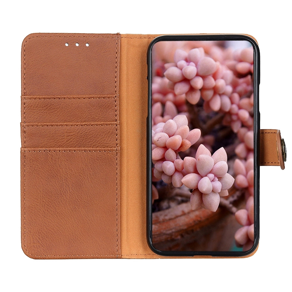 Samsung Galaxy S20 Plus Made With PU Leather + TPU - Brown