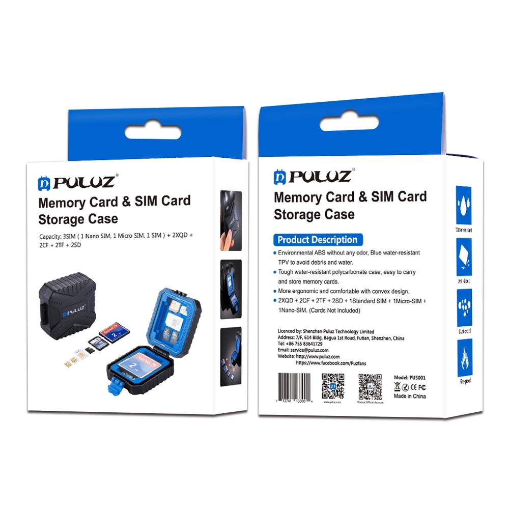 Memory Card Case Secure Box Store 11 Cards
