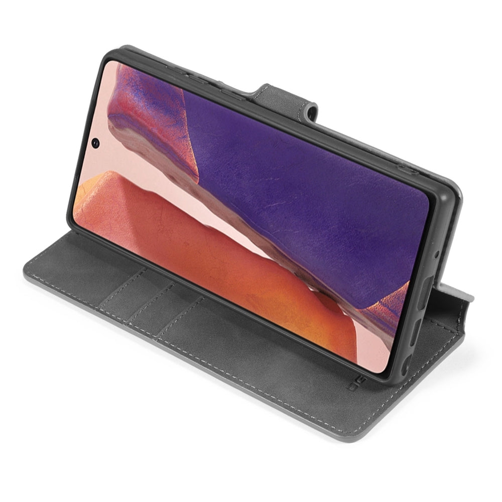 Samsung Galaxy Note 20 Case Made With PU Leather and TPU - Grey