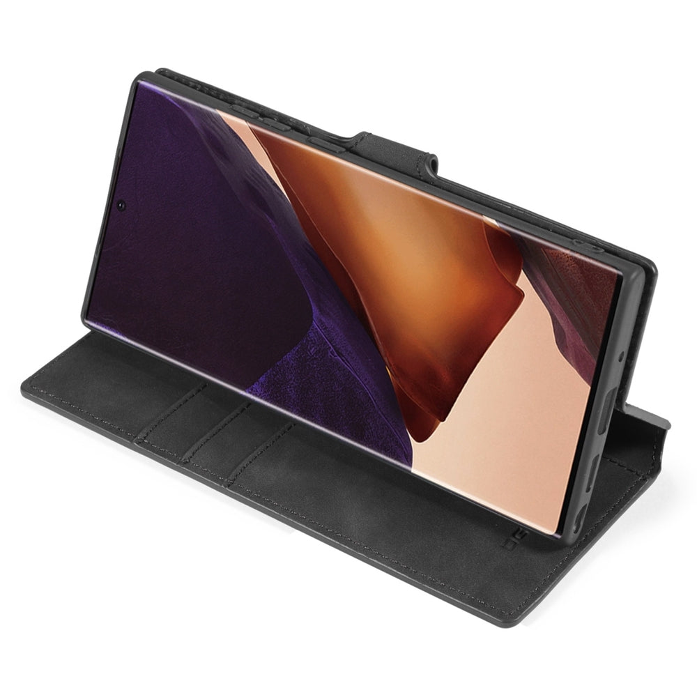 Samsung Galaxy Note 20 Ultra Case DG.MING PU Leather Flip - Black