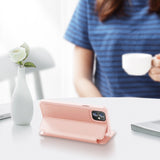 DUX DUCIS Skin X Series iPhone 12 Mini Wallet Case - Pink