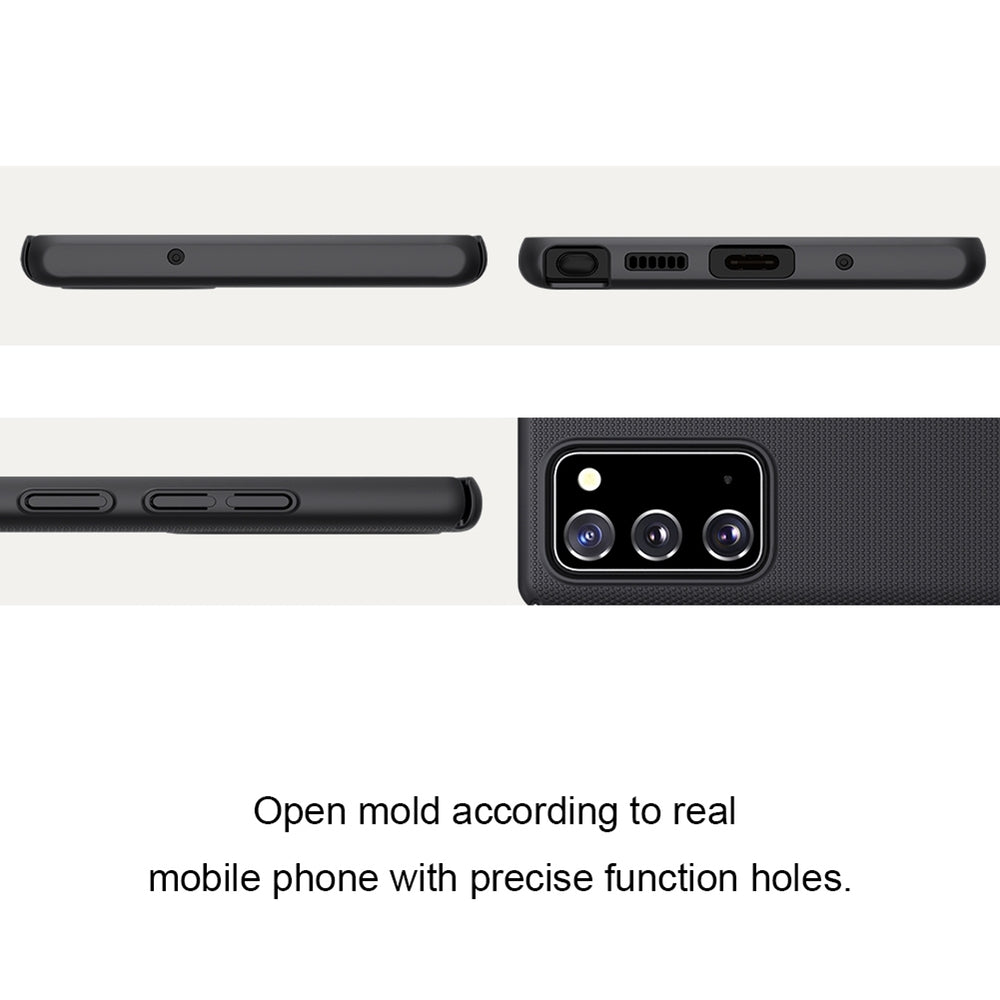 Samsung Galaxy Note 20 Case NILLKIN Frosted Concave-convex - Blue