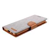 MERCURY GOOSPERY Canvas PU Leather Samsung S21 Ultra Case