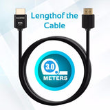 HDMI Cable 4K 24K Gold Plated 3M