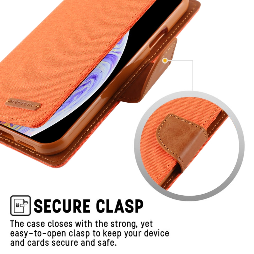 iPhone 11 Pro Case MERCURY GOOSPERY PU Leather and TPU - Grey