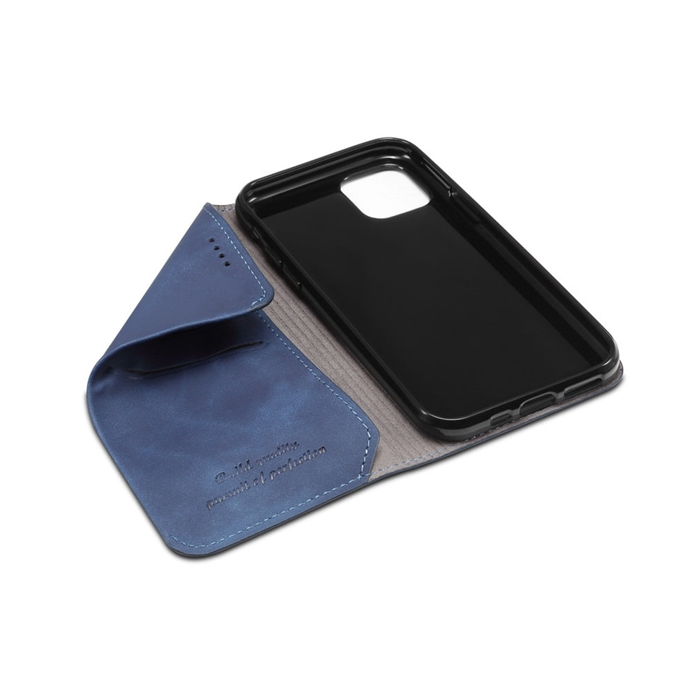 iPhone 11 Pro Case SUTENI With PU Leather and TPU - Blue