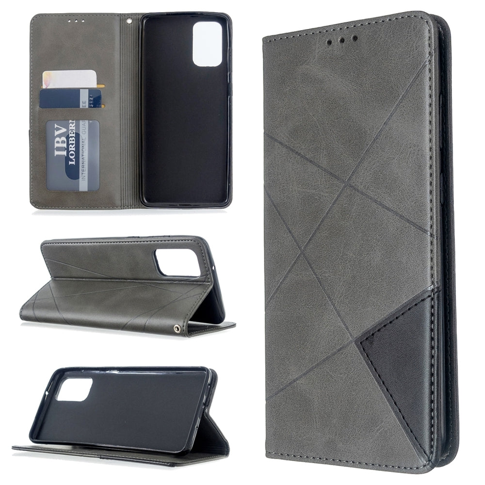 Samsung Galaxy S20 Ultra Case Made With PU Leather + TPU - Grey