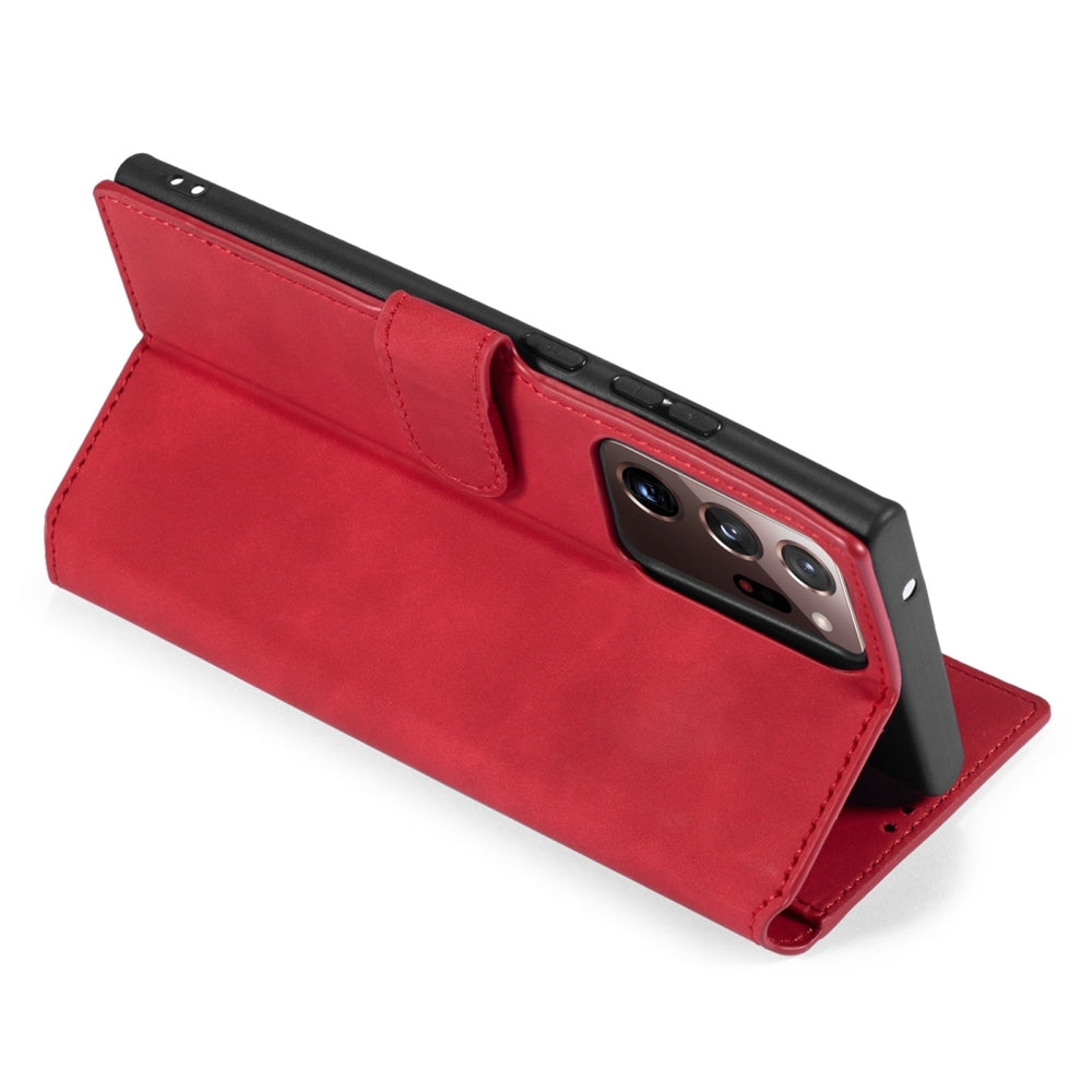 Samsung Galaxy Note 20 Ultra Case DG.MING Secure Flip Wallet - Red